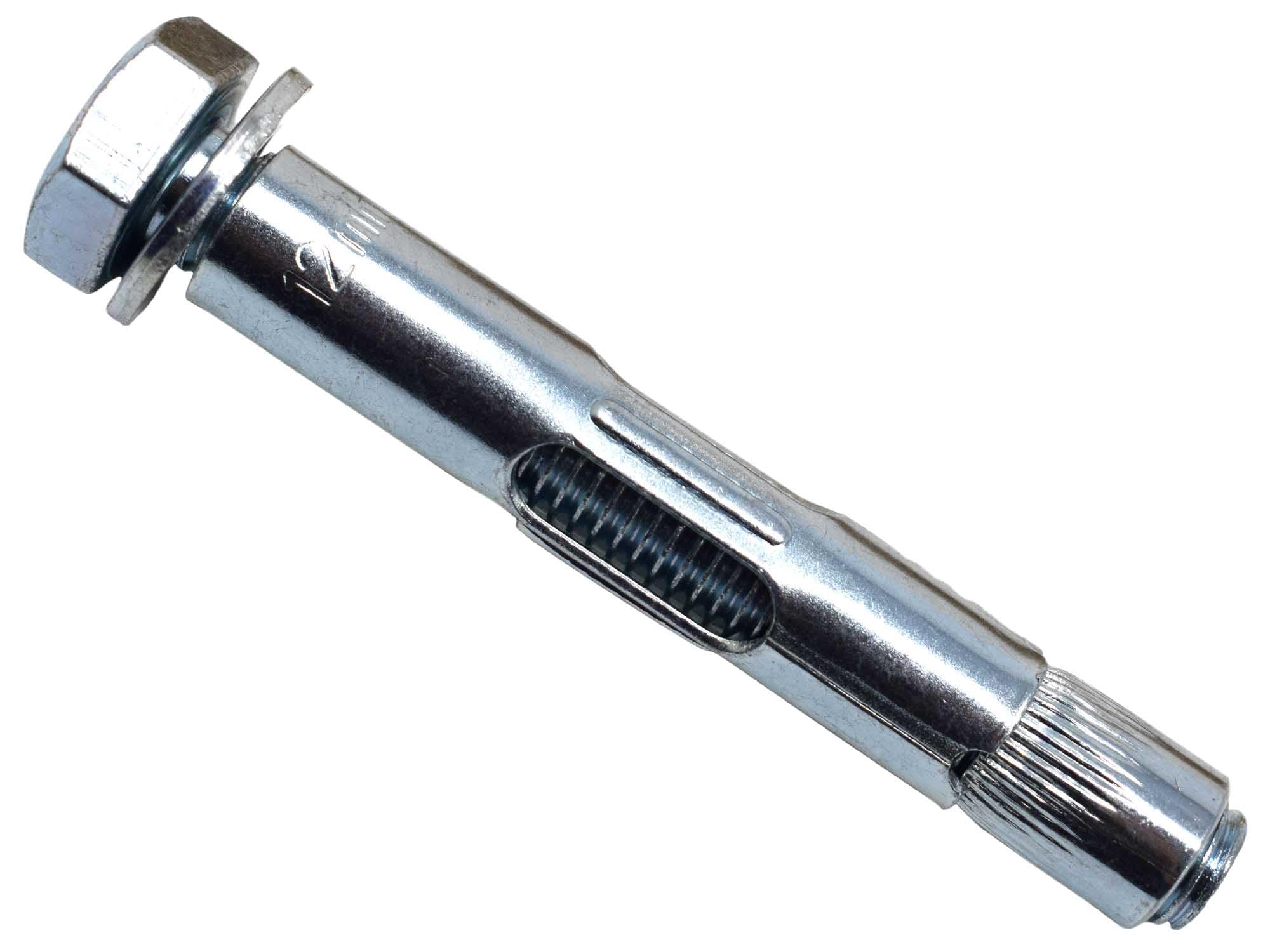 MASONMATE Hex Loose Bolt Sleeve Anchor M12 x 80mm Pack of 25