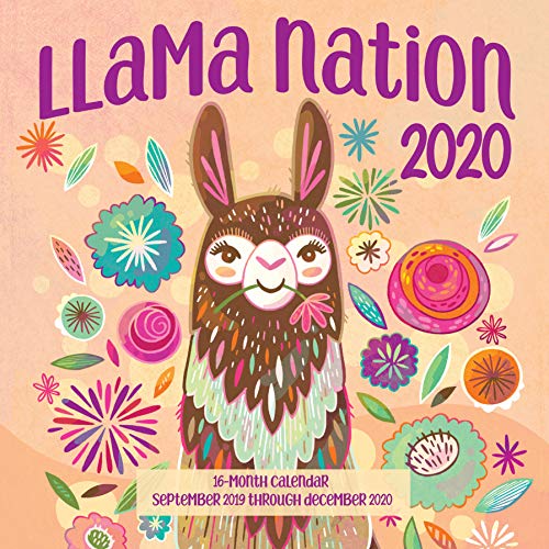 Llama Nation 2020: 16 Month Calendar September 2019 Through December 2020 by Editors of Rock Point