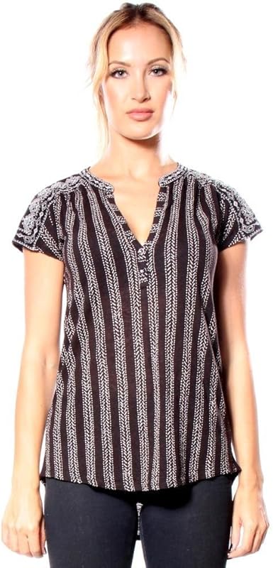 amazon lucky brand womens tops