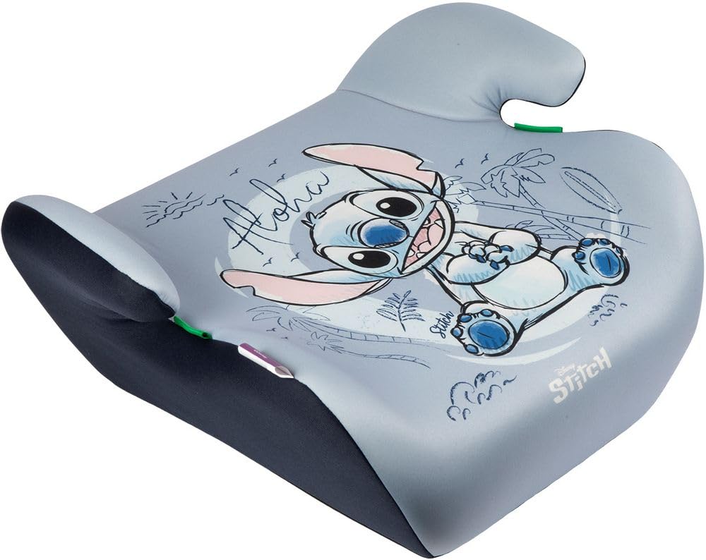 Tataway Disney Stitch i-Size Kindersitz Stitch ECE R129 Autolift für Kinder von 6-12 Jahren, 125-150 cm, 22-36 kg