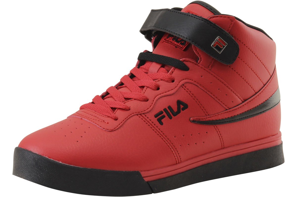 fila shoes red and black