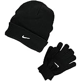 Nike Big Boys Beanie and Glove Set