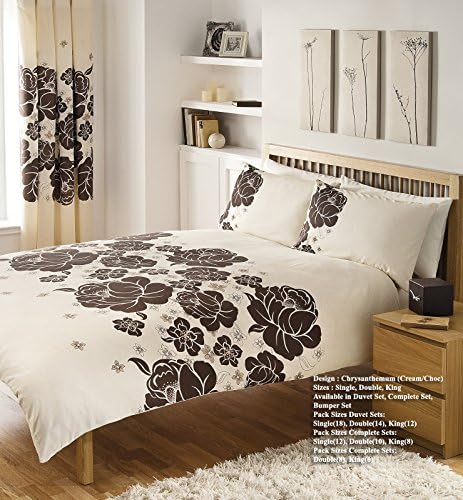 Gaveno Cavailia Luxury Chrysanthemum Bed Set With Duvet Cover And