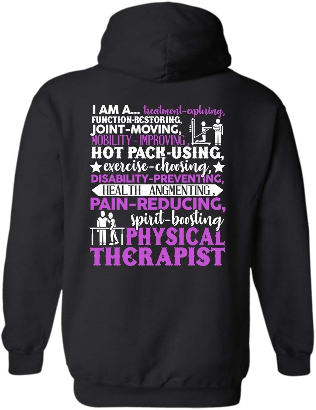 LightRed Physical Therapist Treatment Pullover Hoodie