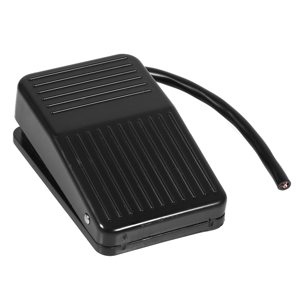 Fdit Foot Controller Pedal Switch,220V 10A Electrical Power Plastic Foot Pedal Switch On/Off Control with 10cm Cord - Image 5