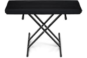 LIGICKY Stretchable 88key Digital Piano Keyboard Dust Cover, Black