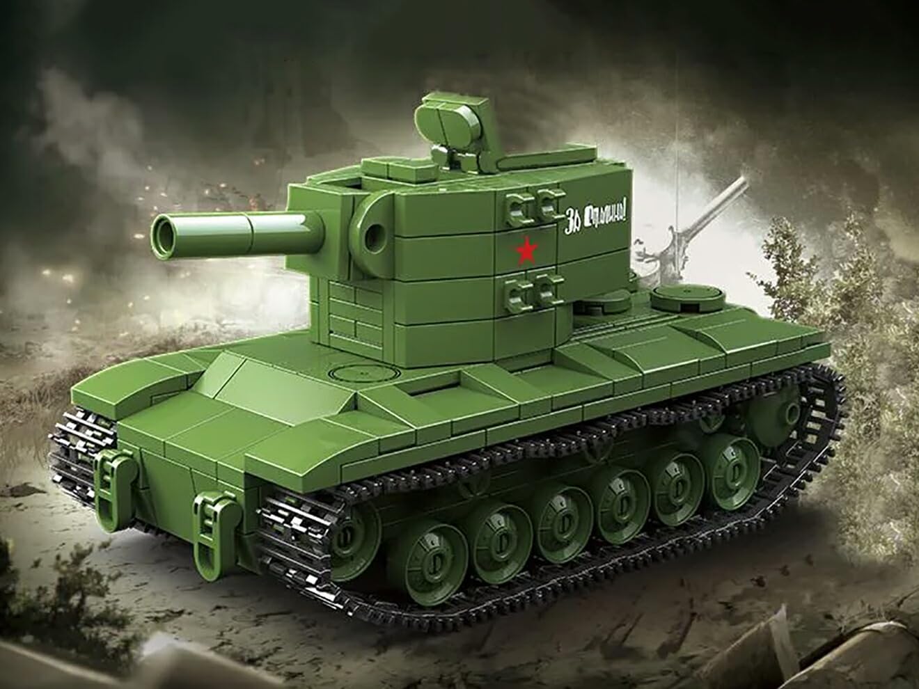 Mua AFM KV-2 Heavy Tank 472Blocks trên Amazon Nhật chính hãng 2025 | Fado