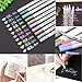 Water Color Marker Brush Pen, VESNIBA 10x Metallic Pencil Set Marker Album Sketch Water Color Marker Brush Pen