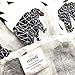 HGHG Cute Organic Cotton Muslin Swaddle Blankets Premium Receiving Blanket for Boys & Girls 47