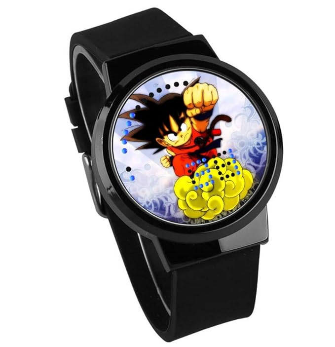 Smartwatches,Einzelne Led-Touch Screen Uhr Sieben Dragon Ball-Karikaturperipherieuhr DIY Geburtstags-Geschenk