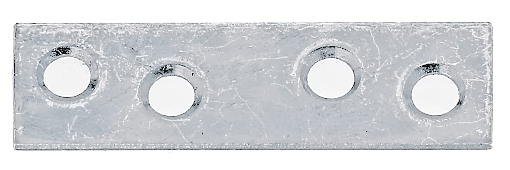 Connecting Plate, Narrow 50 x 14 mm / 100 STK. Oberflaeche: galvanisch Gelb verzinkt