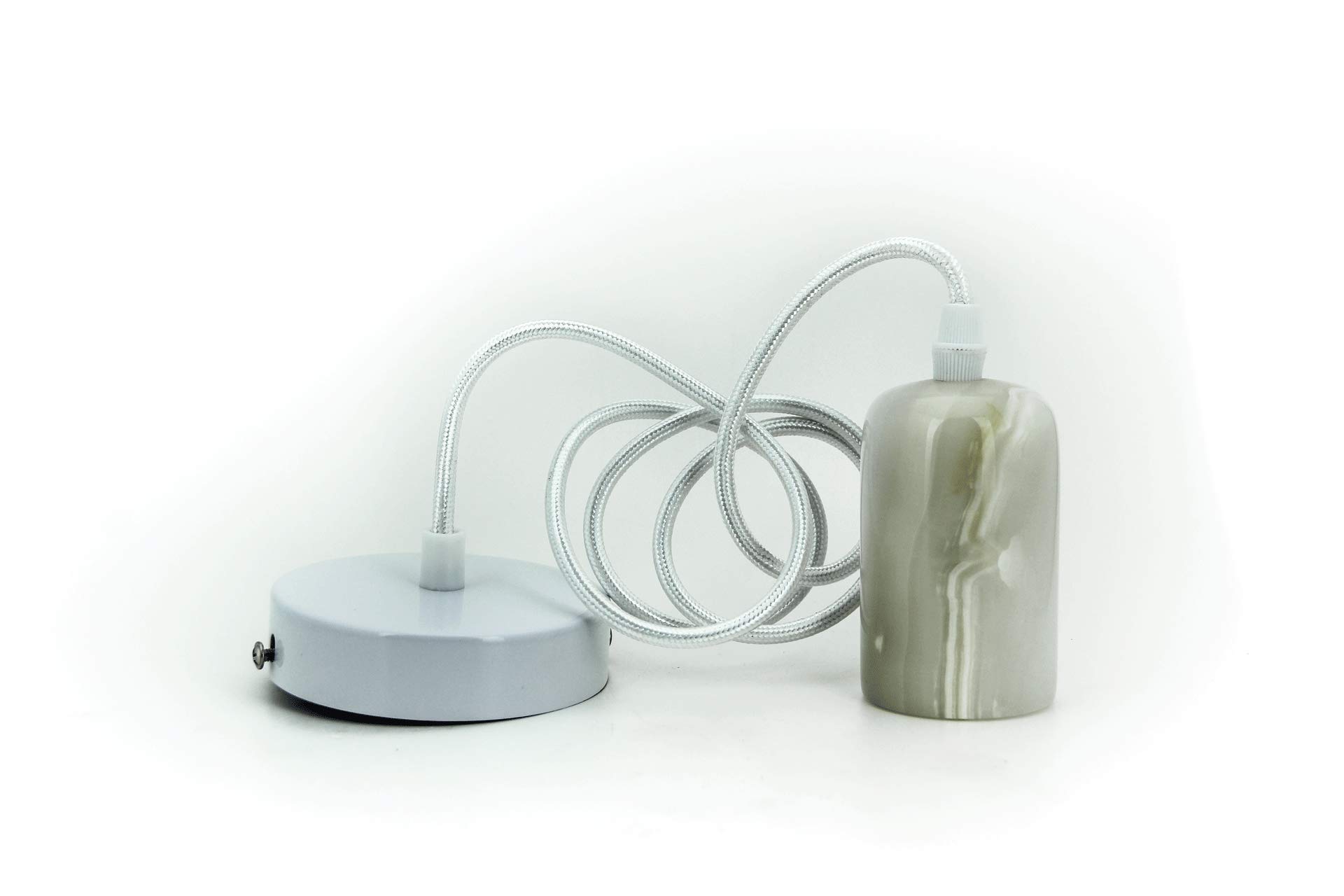 Fline Lamp Holder Set, White