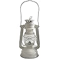 Feuerhand 8219646 Sturmlaterne Eternity Galvanized Storm Lantern, One Size, White