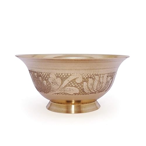 SATYAMANI Brass Sage Burning Bowl