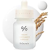 Dr.Ceuracle Vegan Niacin & Rice Ampoule - Dark Spot Discoloration Correcting Facial Treatment Serum with Soft and Silky Finish, Korean Skincare for Stocking Stuffers (30 ml / 1.01 fl. oz.)