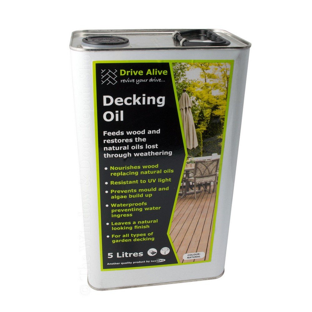 5 Litre Natural Decking Oil Amazon.co.uk DIY & Tools
