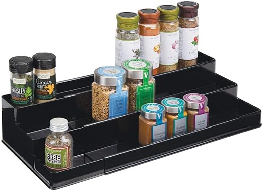 Amazon Com Mdesign Medium Plastic Adjustable Expandable Kitchen