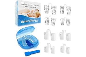 WINGLOV Anti Snoring Devices, Upgraded Snoring for Men and Women, Effective Snoring Solution for Comfortable and Quieter Sleep, Reusable