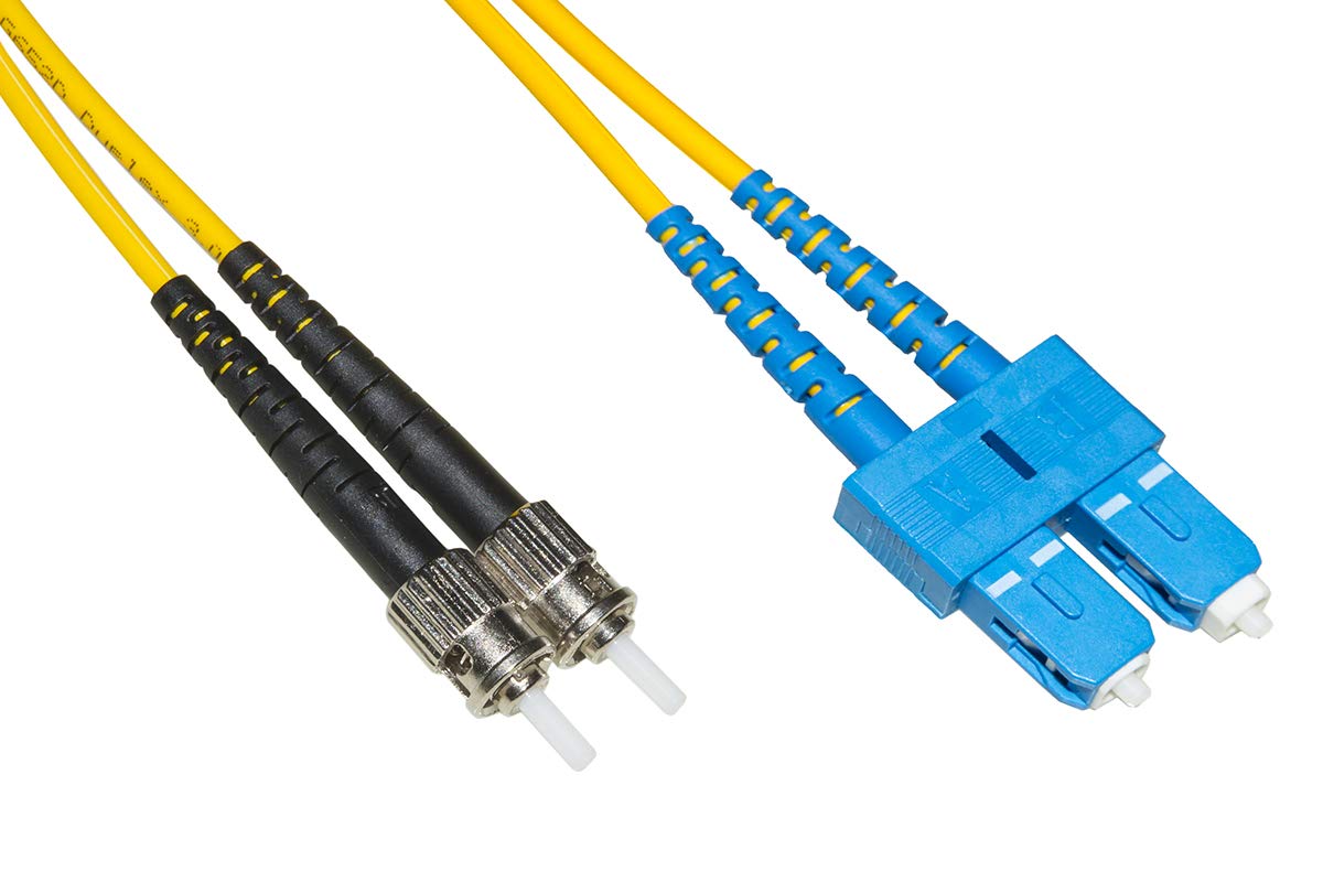 LINK Fiber Optic Cable SC To ST SINGLEMODE DUPLEX UPC MT.10