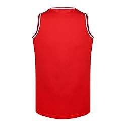 MESOSPERO Blank Basketball Jersey 90S Hip Hop