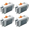 YUN.arbor Power Functions Battery-Box-8881 (4 PCS) Compatible with Lego Motor MOC Technic Parts