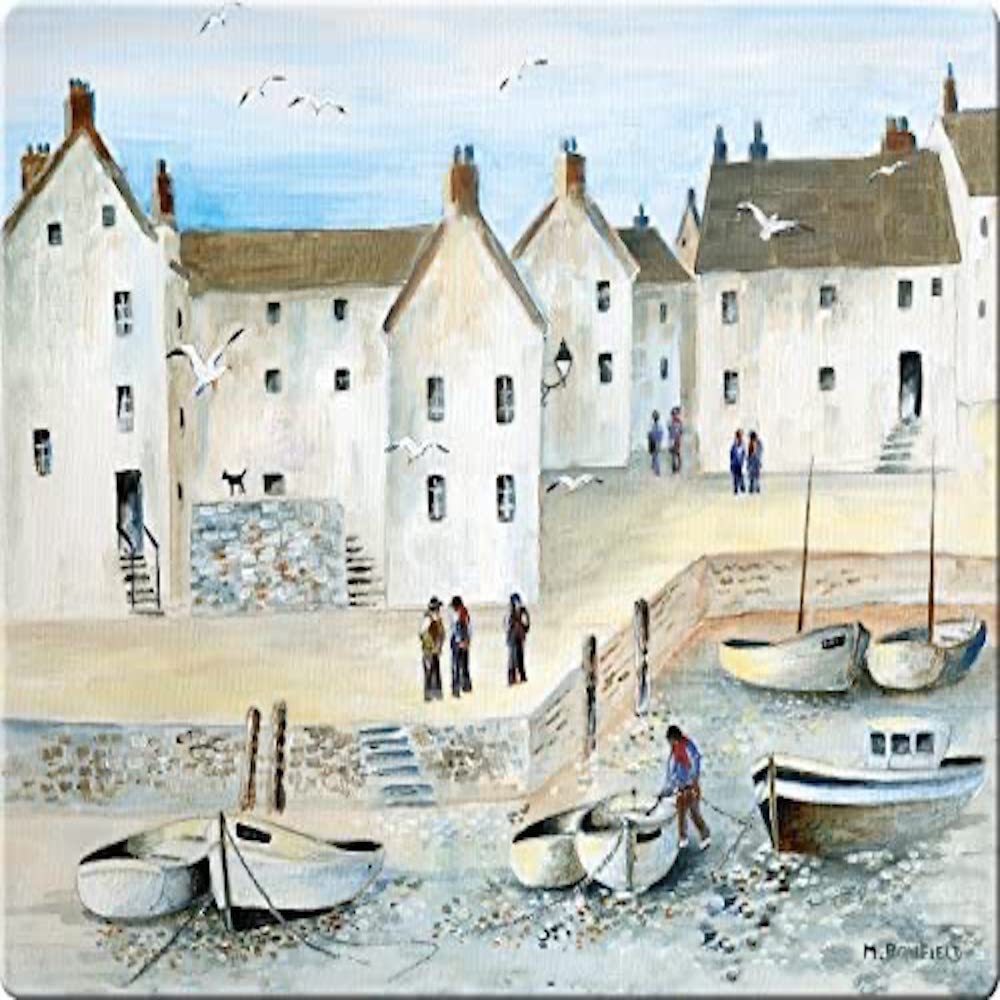 Creative Tops 5122386 Cornish Harbour Worktop Saver by Multi-Colour, 40 x 30 cm (16 x 12)