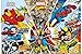 Marvel Comics - Rays Of Characters 36x24 Poster Art Print Iron Man Thor Hulk Spiderman Captain America Wolverine Silver Surfer