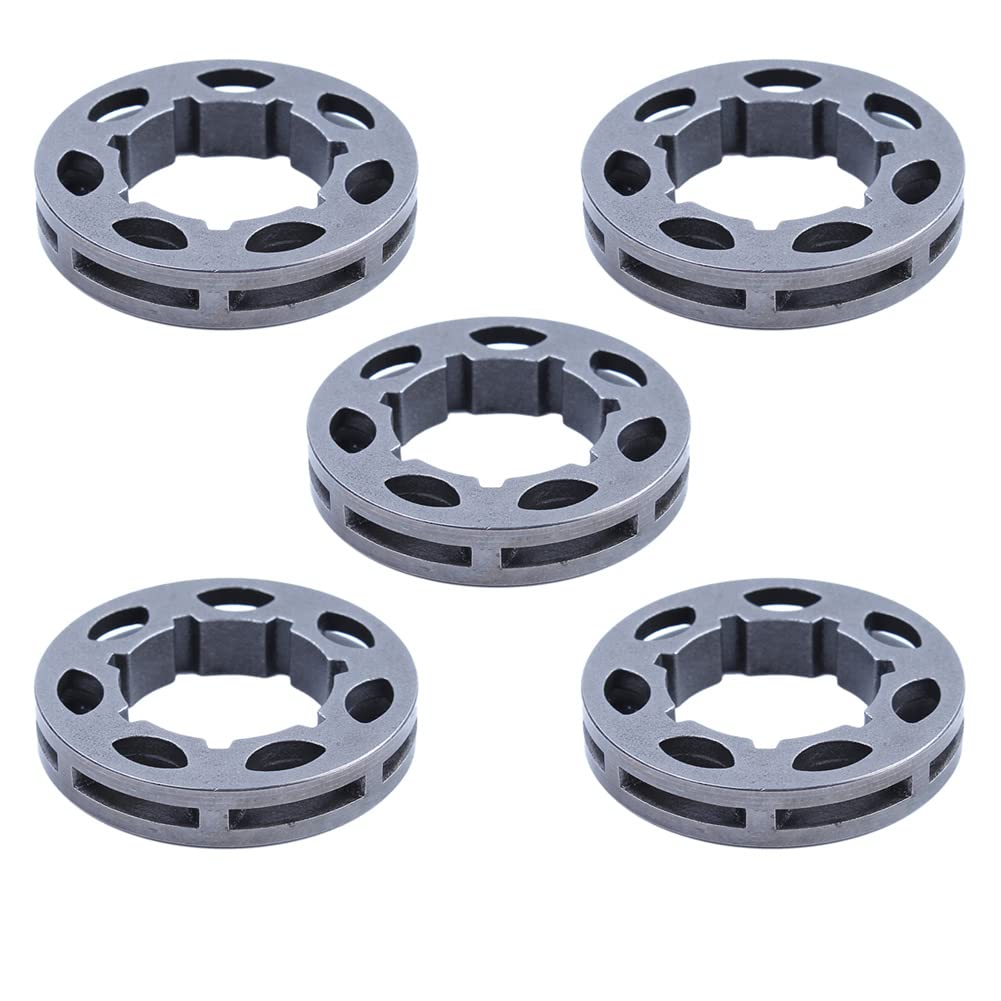 Gubeter 3/8" 7T Sprocket Rim Kit, For Jonsered 2051, 2054, 2055, 45, 450, 451, 455, 49, 50, 51, 510, 52, 520, 521, 525, 535 Chainsaw Part, For Oregon 18720.