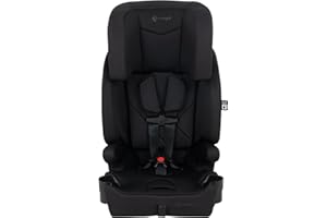 Safety 1st 3-in-1 Harness Booster Car Seat – 10-Position Adjustable Headrest, Fits 3 Across, Lightweight & Portable High-Back