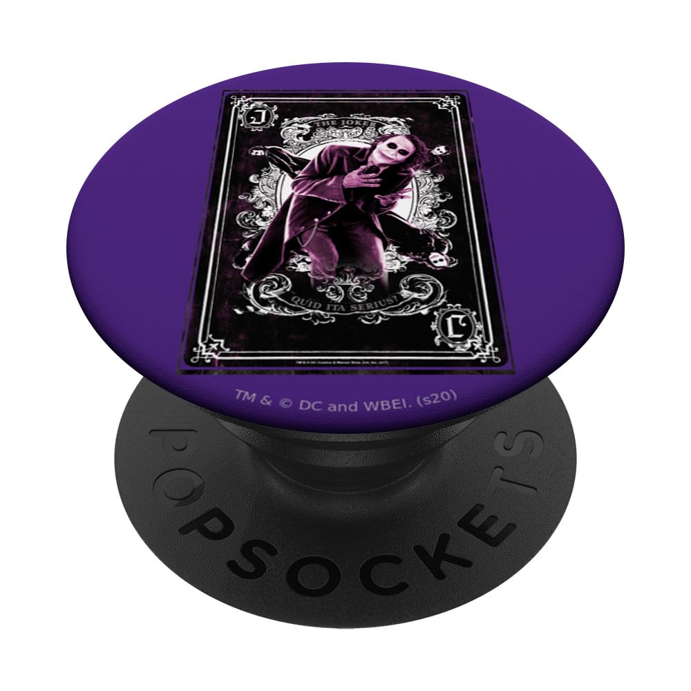 The Dark Knight Joker Quid Ita Serius PopSockets Swappable PopGrip