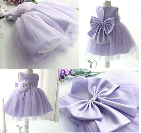 Amazon Co Jp ガールズ 入園式 発表会 紫 ワンピース 結婚式 プリンセス 子供 ドレス ピアノ 演奏会 フォーマルドレス 130 服 ファッション小物