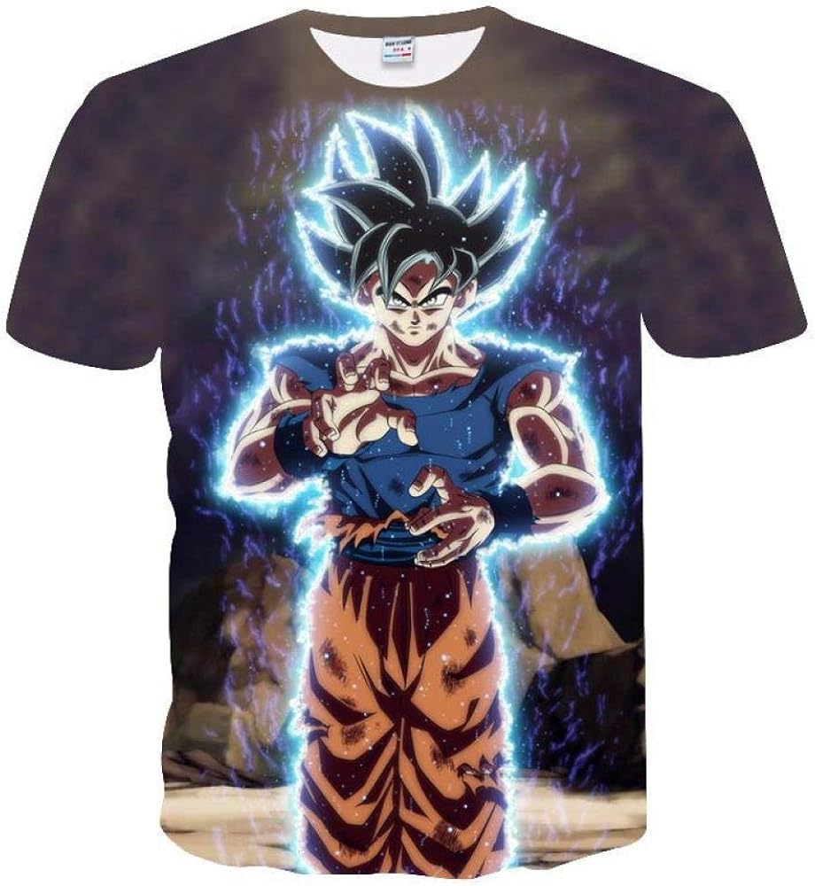 NNJXFDCA Manga Homme T-Shirt Anime Work Summer Streetwear: Amazon.fr
