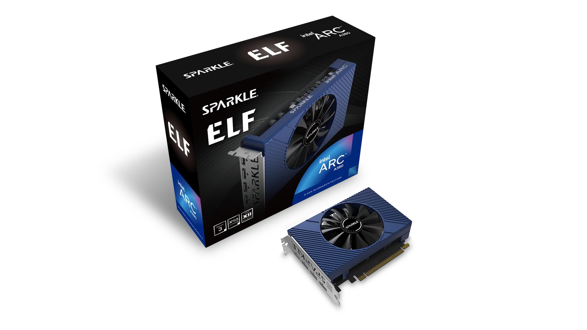 Sparkle Intel Arc A380 ELF, 6GB GDDR6, Single Fan, SA380E-6G