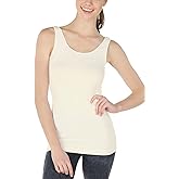 NIKIBIKI Women Seamless Premium Classic Tank Top, Made in U.S.A, One Size