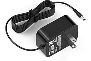 POANES Power Cord Compatible with Victrola Record Player VSC-550BT, Replacement DC 5V 2A Power Supply Adapter Fits FJ-SW0501500DU, DC 5V Power Cord for Victrola Record Player Cord