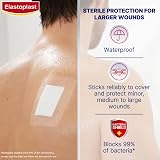 Elastoplast Waterproof XXL Med+ Dressings 5 Plasters 8x10 cm 0% Latex view 3