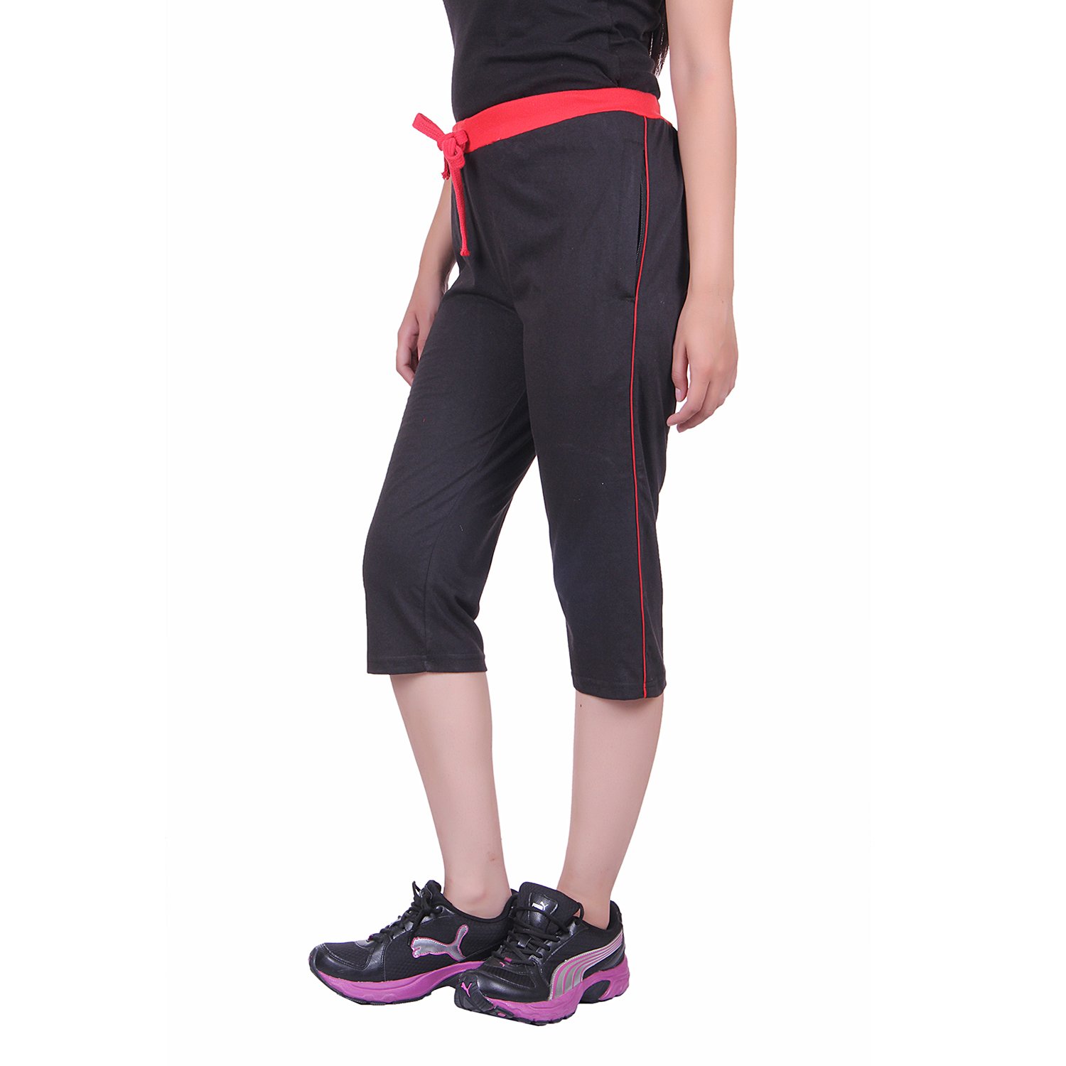 dfh women's relaxed fit capris