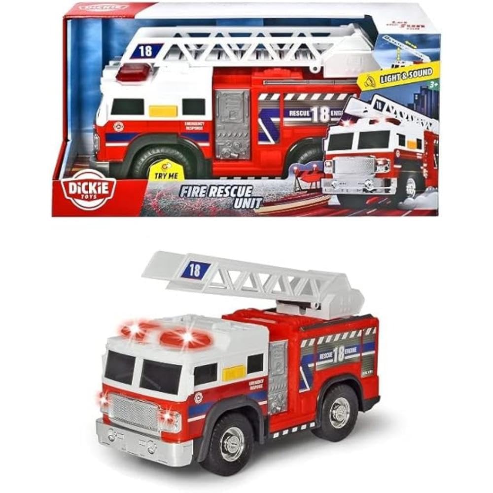 Majorette Fire Rescue Unit, White, 30 cm, One Size — image 1