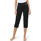 Tapata Womens Capri Pants 19"/20.5" Yoga Dress Capri Casual Straight Leg Capris Stretch High-Waist Work Pants for Summer