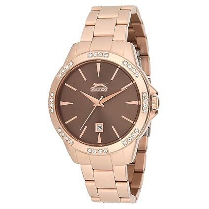 SLAZENGER Womens Analogue Metallic Watch-SL91084302