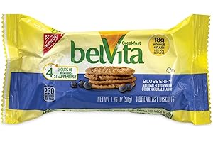 Belvita Blueberry Breakfast Biscuits, 25 count