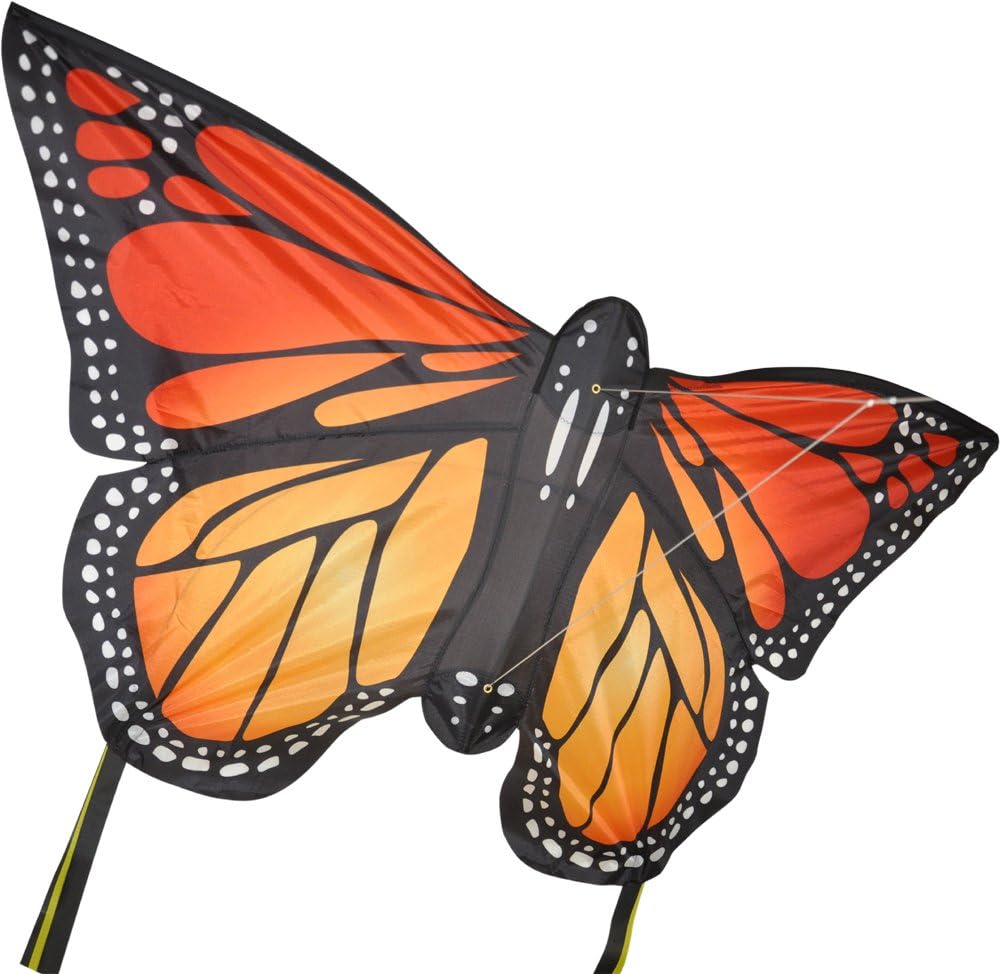 Monarch butterfly kite in orange by Spirit of Air Amazon.co.uk Toys