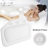 Dioche Bathtub Pillow Soft Foam Padded Neck Head Back Support PVC Tub Headrest view 5