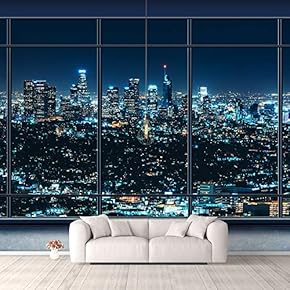 Wall Murals for Bedroom Japanese Style Grid Door View Large Removable Wallpaper Peel and Stick Wall Stickers - 66x96 inches