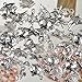 PiercingJ Lot 40x Marine Ocean Fish & Sea Creatures Charm Beads Tibetan Silver Finding