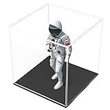 SVENJBB Acrylic Display Case, 5x5x5 Inch Clear