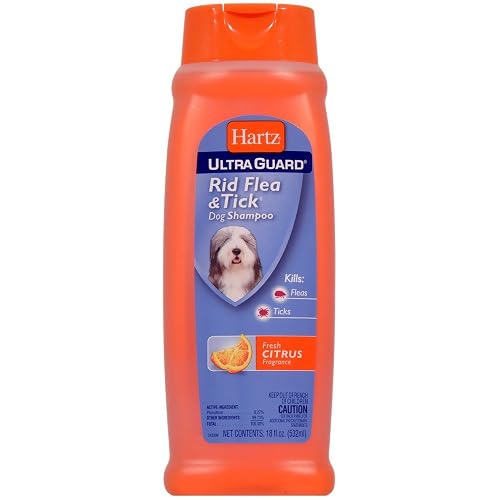 Hartz UltraGuard Citrus Scented Rid Flea & Tick Dog Shampoo