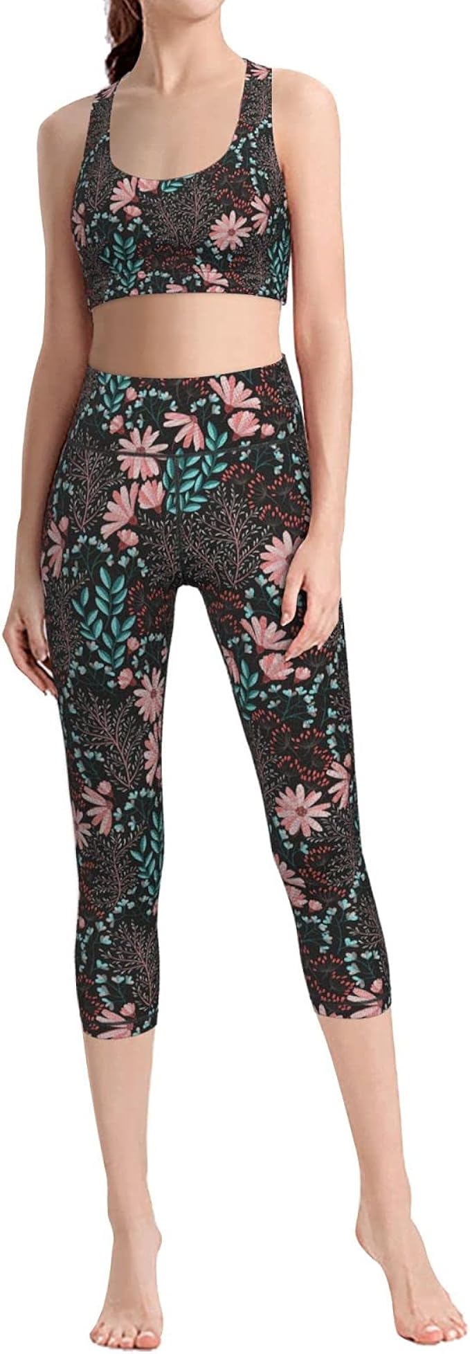 Spring Floral Pattern 1 Women Seamless Yoga