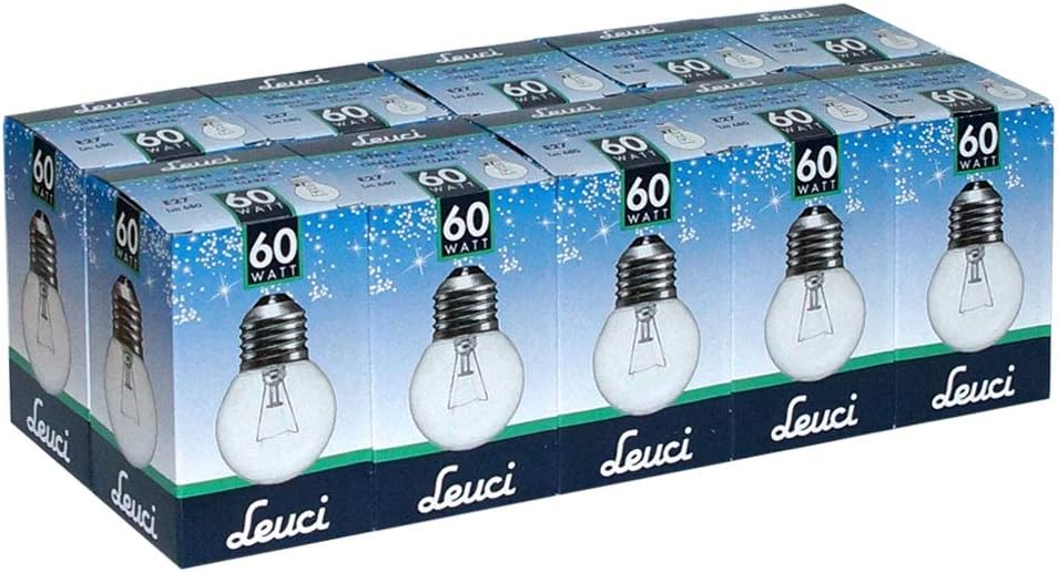 Leuci Glühbirnen E27, 75W Matt Opal, 10er Pack – Dimmbare Klassik-Birnen, Warmweiß, 1350 Lumen