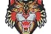 Est Mundum Motorcycle Patches Designer Snake | Bee | Tiger | Rose | Multi-Pack Kit | Embroidered Iron On Patch for Jackets and Backpacks | (Parent) (Neon Tiger Combo)